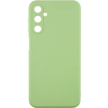 Чохол Fiji Style для Samsung Galaxy A25/A25 5G (A256) силікон бампер із захистом блоку камер фісташковий