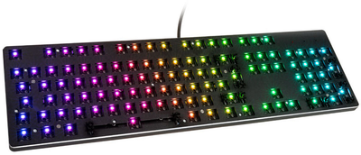 Klawiatura przewodowa Glorious GMMK Full-Size ISO Barebone Black (GMMK-RGB-ISO)