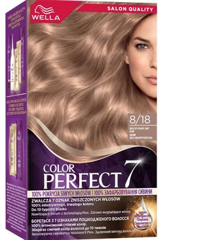 Крем-фарба для волосся WELLA Color Perfect 8/18 Сяючий світло-перламутровий блонд (4064666598390)