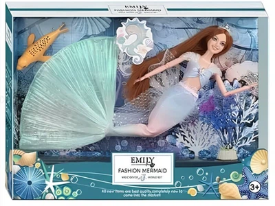 Кукла Русалонька с аксессуарами, Emily, QJ 137 A