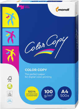 Папір офісний Color Copy A4 100 г/м² 500 аркушів Білий (A4.100.CC)