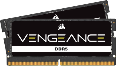 Оперативна пам'ять Corsair SODIMM DDR5-4800 32768 MB PC5-38400 (Kit of 2x16384) Vengeance (CMSX32GX5M2A4800C40)