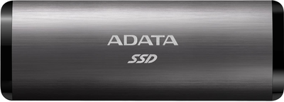 SSD диск ADATA SE760 1TB USB 3.2 Type-C 3D NAND TLC Titanium Gray (ASE760-1TU32G2-CTI) External