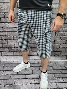 Бриджі чоловічі шорти Ao Long Xl-5XL , Сірий, 5XL