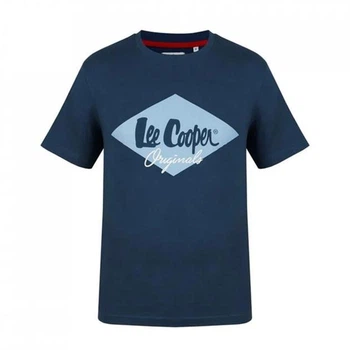 Футболка Lee Cooper Cooper Logo T Shirt M Синий 59711218