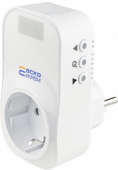 Реле контролю напруги в розетку АСКО-УКРЕМ URate S-16 16A AC 230V