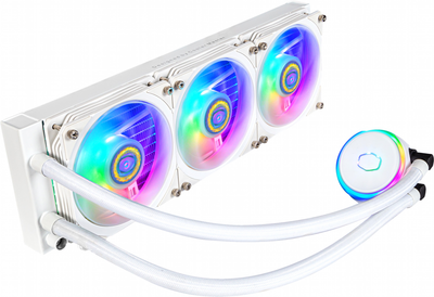 Система жидкостного охлаждения Cooler Master MasterLiquid PL360 Flux White Edition (MLY-D36M-A23PZ-RW)