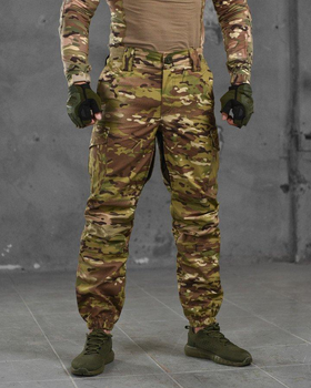 Армейские мужские штаны с вентиляцией L мультикам (87591)