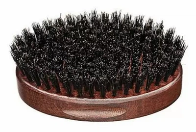 Щетка для бороды деревянная из натуральной щетины Eurostil BARBER LINE