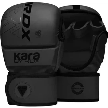 Рукавиці ММА RDX F6 KARA Matte Black Plus S/M