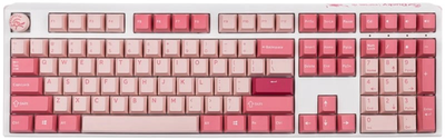 Клавіатура дротова Ducky One 3 RGB LED Cherry MX Red USB Gossamer Pink (WLONONWCRA265)