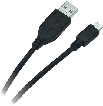 Kabel Libox USB Type A - micro-USB M/M 1.8 m Black (KAB-KOM-0021)