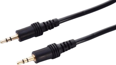 Kabel Libox 3.5 mm (mini-jack) - 3.5 mm (mini-jack) M/M 1 m Black (KAB-POŁ-00015)