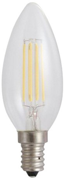 Світлодіодна лампа Spectrum 4W 3000K 230V E14 Yellow Свічка (5907418763884)
