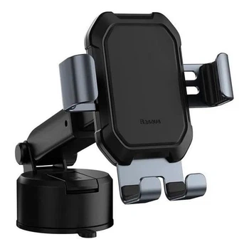 Держатель для телефона в автомобиль Baseus Tank Gravity Car Mount With Suction Base SUYL-TK01 Black