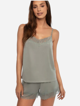Piżama (koszulka na ramiączkach + spodenki) damska Esotiq 41227-97X L Zielona (5903972241240)