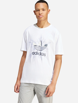 T-shirt męski bawełniany adidas Graphic IR9438 S Biały (4066757408953)