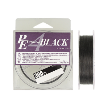 Шнур Yamatoyo PE 4 Strong 300м #1 12lb Black