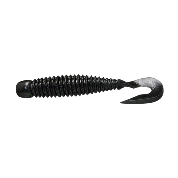 Силікон Jackall Wobb Ring 3" (6шт) Solid Black