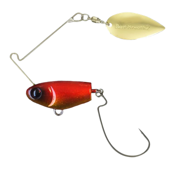Спиннербейт Bait Breath Cherry Spin 14г 07 Gold Red