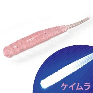 Силікон Viceo Aji Mebaru Worm 1.8" (10шт) KM Pink
