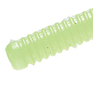 Силикон Major Craft Para Worm Aji-Flat 2.3" (8шт) Glow Chart