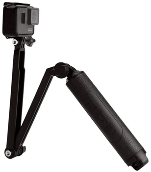 Селфі-палка Telesin 360° для спортивних камер Водонепроникний Black (GP-MFW-300)
