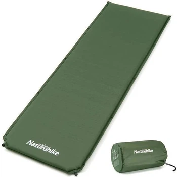 Матрас самонадувной Naturehike NH20DZ003 Темно-зеленый 200x63x5 см 1.85 кг (NH20DZ003)