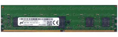 Серверна оперативна пам'ять Micron DDR4 4GB 2400MHz RDIMM 1Rx8 PC4-2400T (MTA9ASF51272PZ-2G3B1IK)