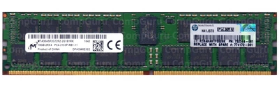 Серверна оперативна пам'ять Micron DDR4 16GB 2133MHz RDIMM 2Rx4 PC4-2133P (MTA36ASF2G72PZ-2G1B1RK)