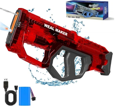Электрический Водяной автомат на аккумуляторе Weal maker Красный