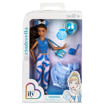 Кукла Disney ily 4EVER Cinderella, Дисней Золушка с нарядами и аксессуарами, 28см