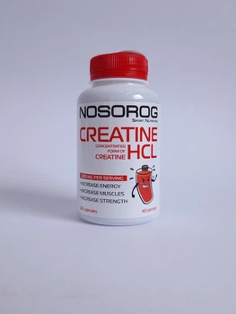 Креатин гидрохлорид в капсулах Nosorog Creatine HCL 120 капсул в упаковке (VMD-1205770)