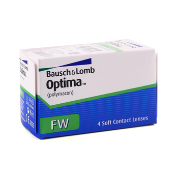 Контактные линзы Bausch & Lomb Optima FW диоптрия -4.5 , упаковка 4 шт