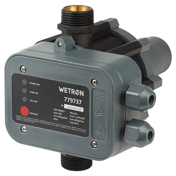 Контроллер давления WETRON DSK-1.1 1.1 кВт для насосов автоматическое управление защитой от сухого хода (SG-13331)
