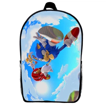 Рюкзак Сонік дитячий (Gear bag Sonic mini 010) чорний, 29 х 21 х 9 см