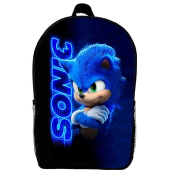 Рюкзак Сонік дитячий (Gear bag Sonic mini 07) чорний, 29 х 21 х 9 см
