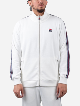 Толстовка на блискавці чоловіча Fila FAM0223-10011 XL Біла (4064556276384)