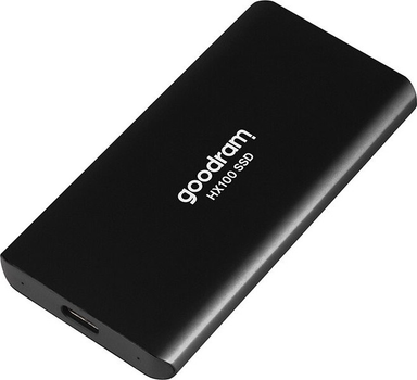 Dysk SSD Goodram HX100 256GB USB 3.2 Type-C TLC Black (SSDPR-HX100-256) Zewnętrzny