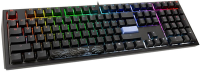 Клавіатура дротова Ducky Shine 7 PBT Cherry MX Blue USB Black (100042974)