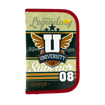 Пенал-книга Апельсин University Club 19 х 12 см разноцветный