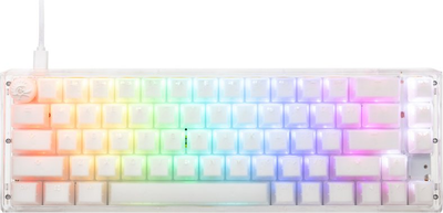 Клавіатура дротова Ducky One 3 SF Aura Cherry MX Speed Silver USB White (100043045)