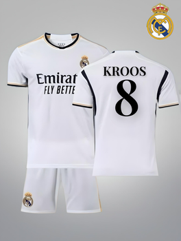 Футбольна форма Lion SPORT Real Madrid KROOS (Реал Мадрид Тоні Кроос) розмір 28 зростом 150-155 см, біла