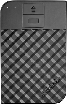 Жорсткий диск Verbatim Fingerprint Secure 2TB 5400rpm 2.5 USB 3.1 External Black (23942536512)
