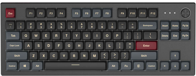 Klawiatura przewodowa Montech MKey TKL Darkness GateronG Pro 2.0 Yellow Black (9275367)