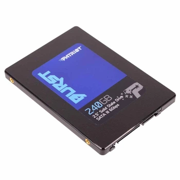 SSD накопитель 240 ГБ Patriot (2.5", 3D NAND (TLC), SATAIII, PBU240GS25SSDR) Б/У