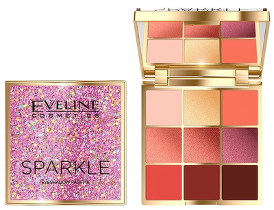 Paleta cieni do powiek Eveline Sparkle 12 g (5901761985139)