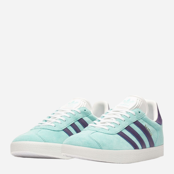 Tenisówki męskie do kostki adidas Originals Gazelle IG0668 42.5 Turkusowe (4066756588830)