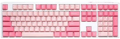 Клавіатура дротова Ducky One 3 Cherry MX Brown USB Pink (100043063)