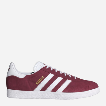 Чоловічі кеди низькі adidas Originals Gazelle B41645 43.5 (UK 9) Бордові (4059811862402)